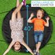 thumbnail image 5 of Columpio Saucer Swing SereneLife Outdoor Tree para niños (negro), 5 of 8