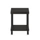 thumbnail image 4 of Mesa auxiliar Furinno Turn-N-Tube de 2 niveles con ruedas Espresso, 4 of 7