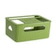 thumbnail image 1 of Caja De Gestión De Cables Para Ahorro De Espacio En Rack De Enrutador Para Sala De Estar, Dormitorio, Oficina, Verde, 1 Nivel, 1 of 3