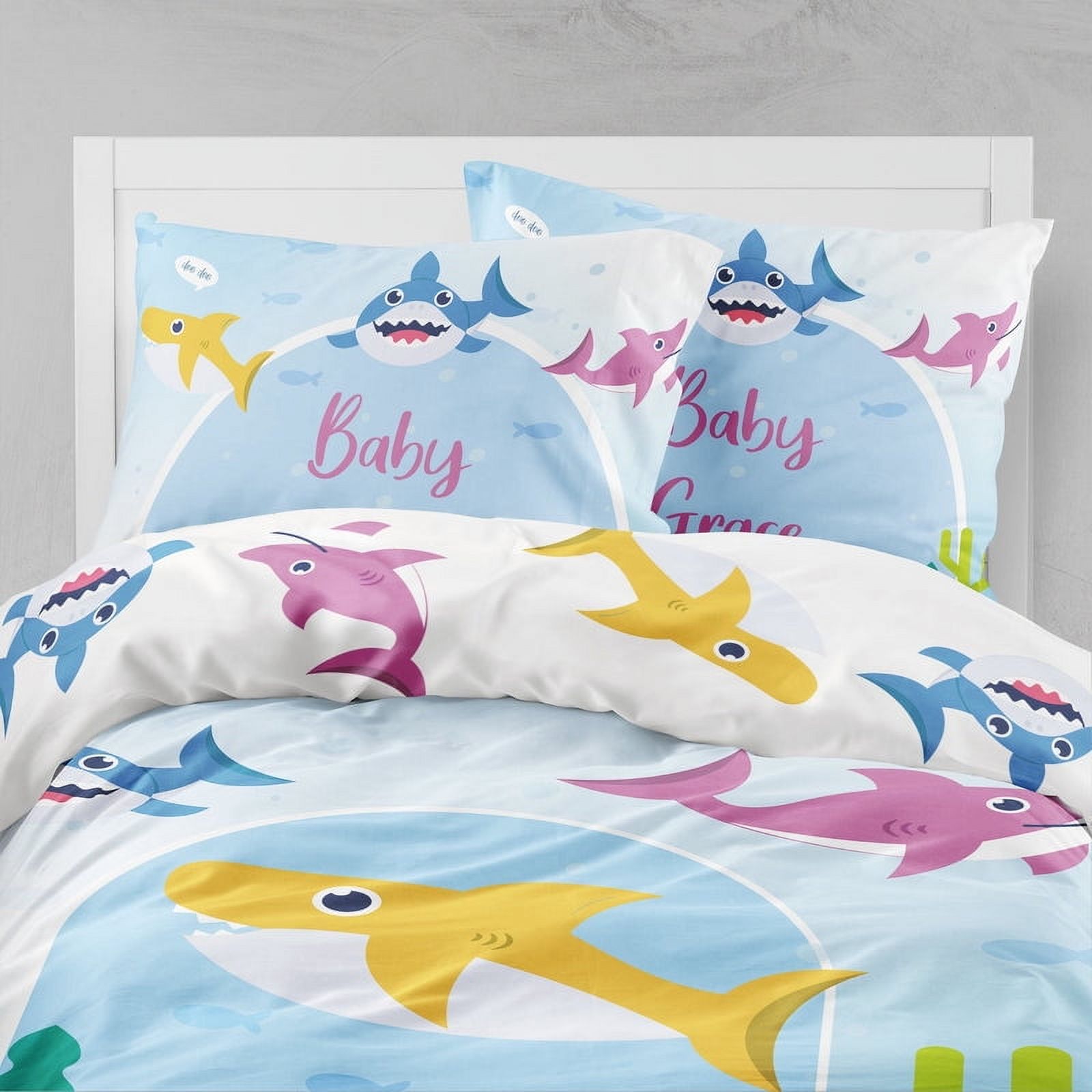 Milsleep - Juego De Cama Para Niña Baby Shark