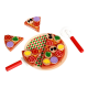 thumbnail image 3 of Pizza juguete de madera para armar y cortar #1, 3 of 3