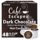 thumbnail image 1 of Cápsulas de chocolate caliente Hot Cocoa K-Cup Café Escapes Dark Chocolate 48 unidades, 1 of 5