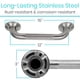 thumbnail image 2 of Grab Bar Vive Textured para bañeras y duchas, 2 of 9