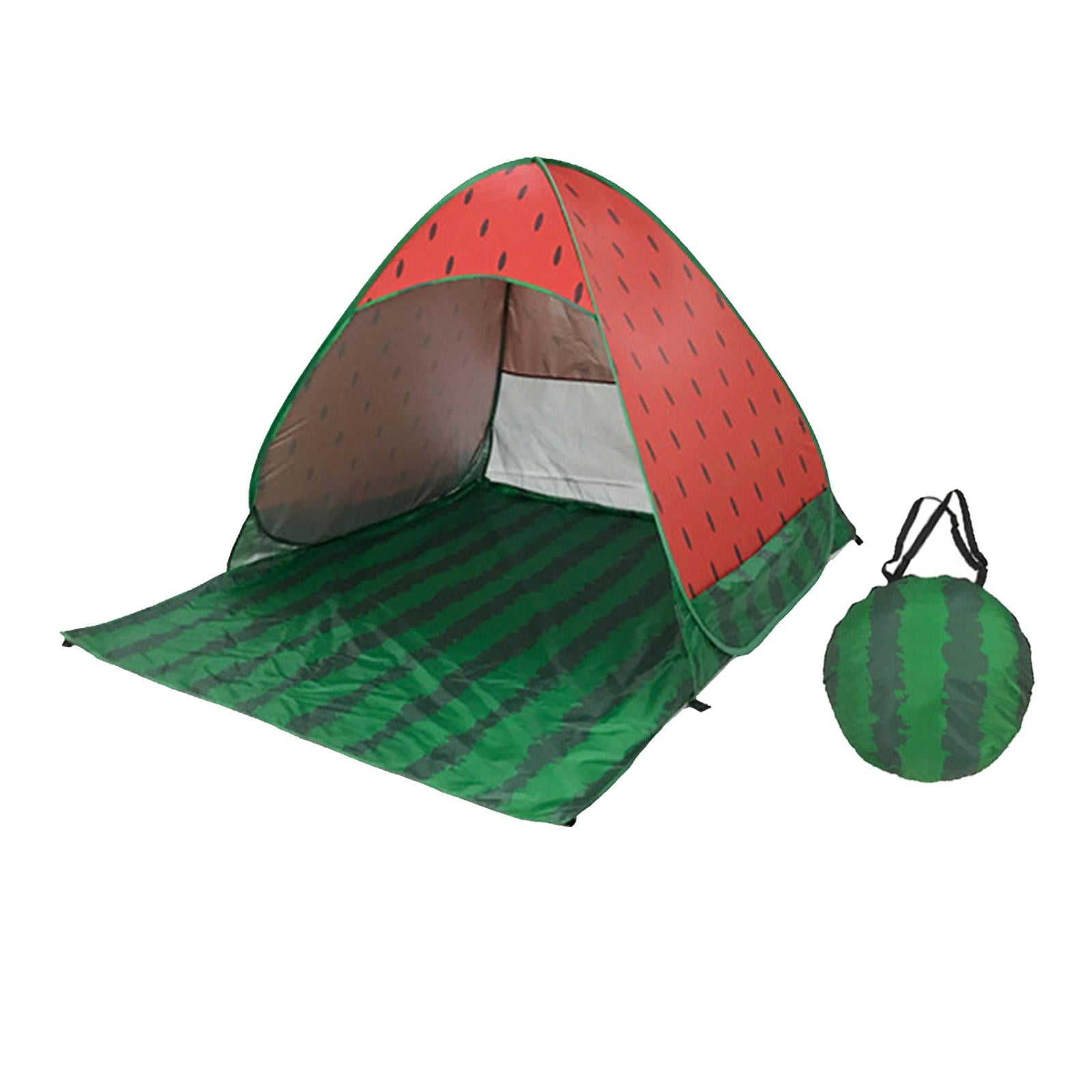 Magideal - Tienda De Campaña , Tienda De Playa, Tienda Portátil, Upf 50 De Fácil Instalación, Protección Solar Para La Playa, Tienda De Campaña, Rojo Xl