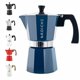 thumbnail image 1 of Cafetera para café espresso GROSCHE Milano Moka, 9 tazas, azul, 1 of 9