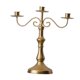 thumbnail image 4 of Candelabro Con Brazos Candelero Para Fiesta Dormitorio Decoración Del Hogar 3 Brazos Dorado, 4 of 5