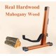 thumbnail image 5 of Soporte para guitarra de madera KingPoint plegable tipo A de sapele, 5 of 7