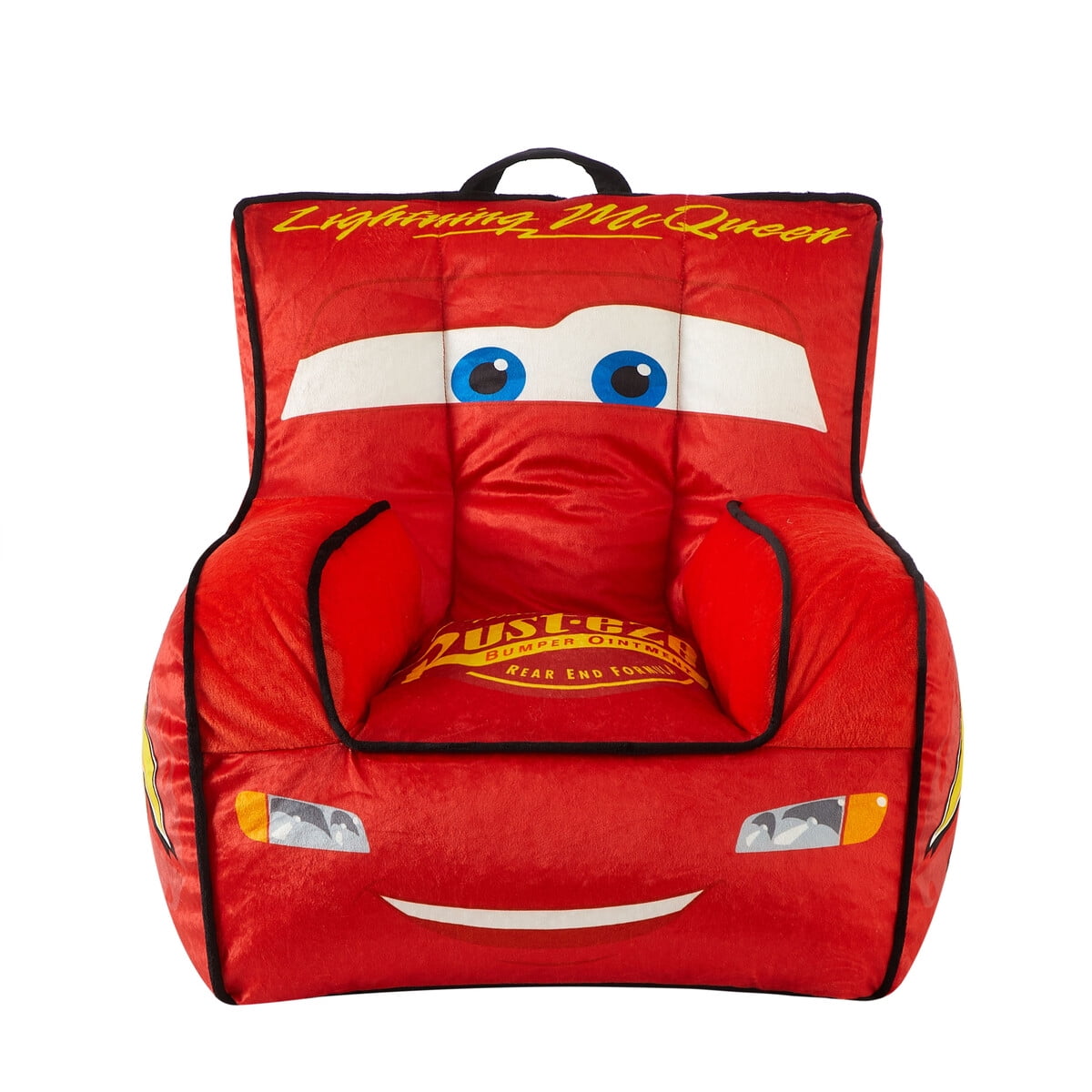 Sillón Puff Disney Cars Rayo Mcqueen 18 Pulgadas Rojo