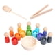 thumbnail image 2 of Juego Montessori Nishiyuenyi Bolas En Tazas 7 Colores, 2 of 5