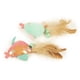 thumbnail image 2 of Hierba gatera de felpa arrugada SmartyKat Silly Swimmers de Cat Toys (2), 2 of 7