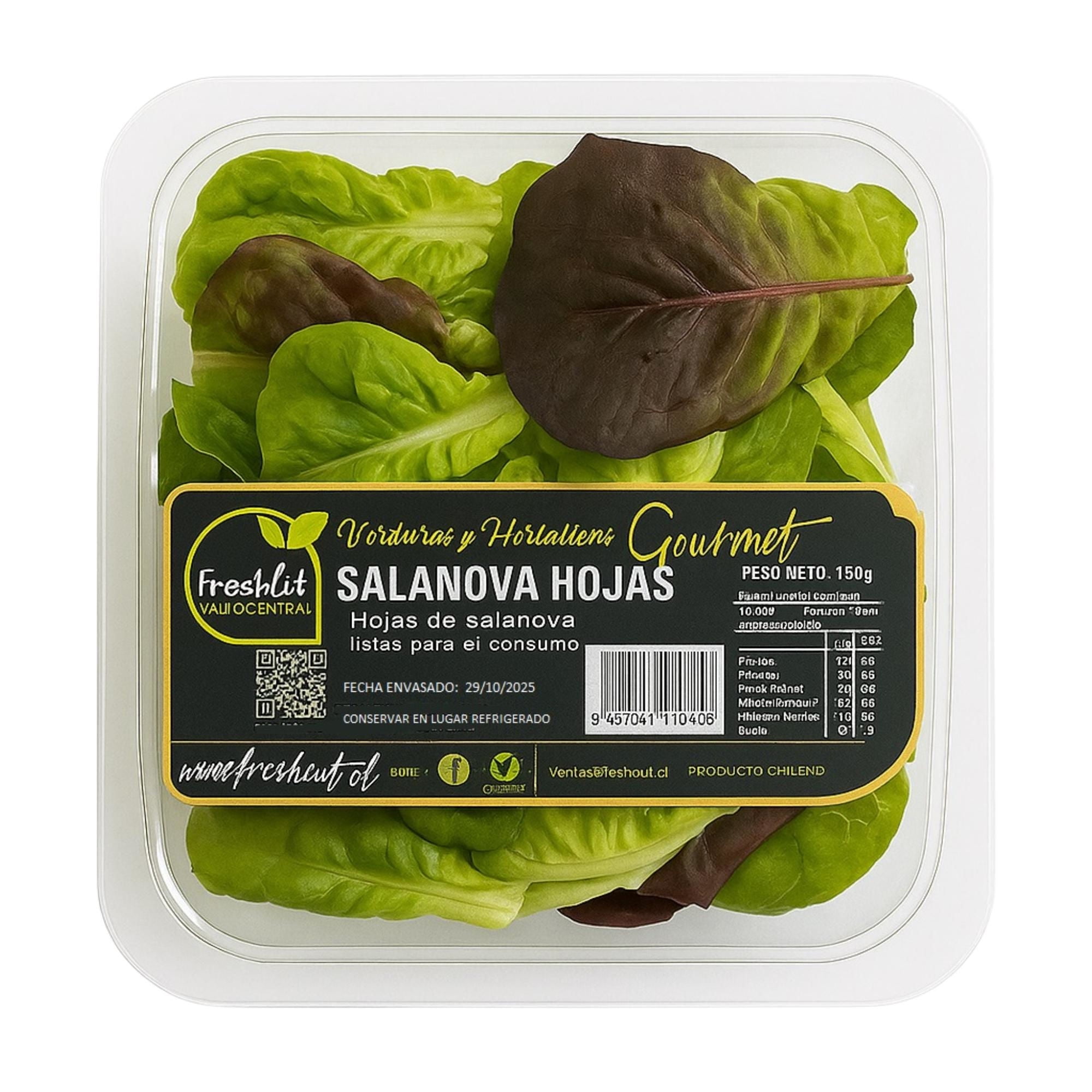Lechuga Salanova Hojas Pote 150 g