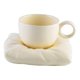 thumbnail image 4 of Taza De Café Con Asa Y Posavasos Para Decoración De Oficina En Casa, Color Beige, 4 of 5