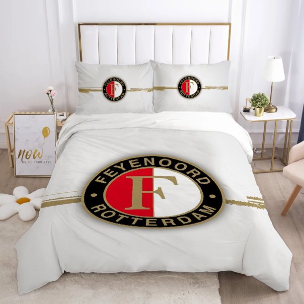 v321 Bed Sheets Bear Cover Double Comforter Bedding Sets Bedding Set Duvet F-feyenoord-s Cover Queen Comforter Sets Quilt Pillowcase Quilt 3-Piece Bedding Set (1 Duvet Cover + 2 Pillow Shams) Bed Shee