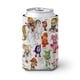 thumbnail image 1 of Rainbow Brite Funda enfriadora de latas, aislante de bebidas para mantener frías o calientes, funda térmica plegable para latas, portabebidas reutilizable, 1 of 6
