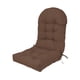 thumbnail image 1 of Cojín De Respaldo Alto Para Silla, Cojín Para Tumbona, Para Balcón, Sala De Estar, Patio, Color Marrón, 1 of 5