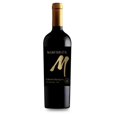 Vino Tinto Cabernet Sauvignon 14° Botella 750 Ml Marchigue M