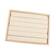 thumbnail image 2 of Soporte De Escaparate De Bandeja Organizadora De Joyas Con Forro Suave Para Decoración De Mesa Beige, 2 of 3
