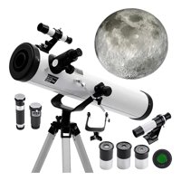 Genérica - Telescopio Astronómico Profesional F70076 Blanco Regalos De Cumpleaños / Vacaciones / Navidad.