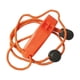 thumbnail image 2 of Silbato De Cuerda Con Cordones, Llavero Suave, Silbato Para Entrenadores De Pesca Al Aire Libre, Color Naranja, 2 of 3
