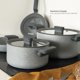 thumbnail image 5 of Batería de Cocina Antiadherente Pompei Granito 7 pcs Simplit, 5 of 8