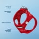 thumbnail image 3 of Arnés para perro Best Pet Supplies, pequeño, rojo, malla de aire, 3 of 8