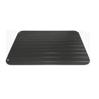 Genérico - Tabla Para Descongelar Rápido Tabla De Aluminio Carnes Lisa Negro