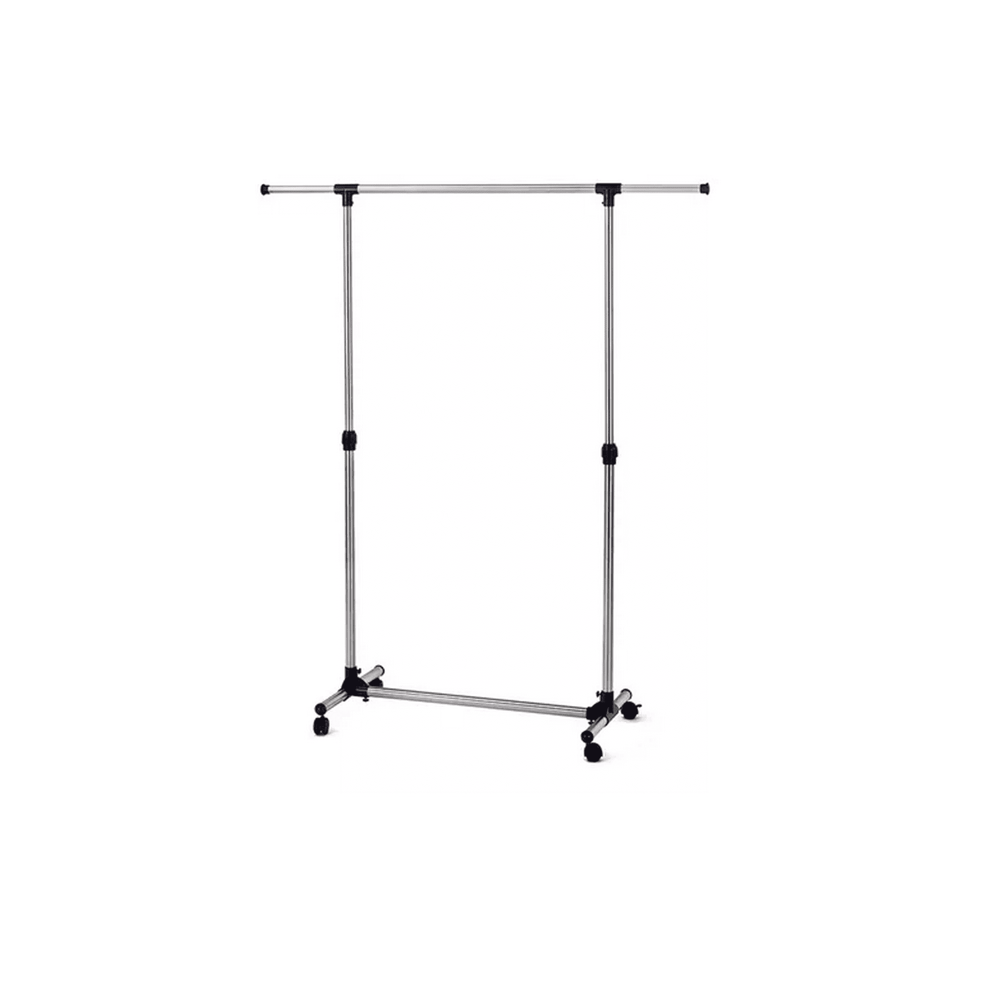 Genérico - Perchero Colgador Metálico Ropa Simple Con Ruedas