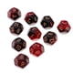 thumbnail image 4 of Dados De Poliedro De Varios Lados D12 Para D&D TRPG Juego De Mesa Rojo + Negro, 4 of 5