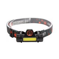 Genérico - Linterna Cintillo Led Cob Tecnolab Recargable Tl302 Color De La Linterna Negro Color De La Luz Blanco