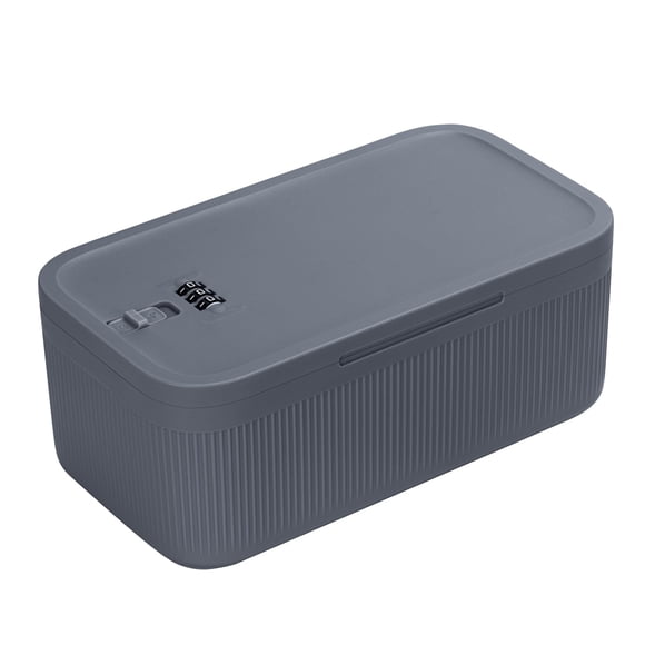 Caja de Almacenamiento SANIDIKA 23x13x9 cm con Cierre – Azul Marino