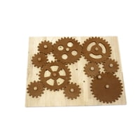 Set De Construcción De Engranajes Qtoys Con Placa De Engranajes Intercambiable