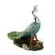 thumbnail image 5 of Adorno De Pavo Real, Estatuilla Artesanal, Regalo Para Estanterías, Dormitorio, Navidad, 5 of 5