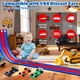 thumbnail image 2 of Pista de carreras flexible de 3 carriles JAESITETER con ventosas, 4,5 m, 2 of 8
