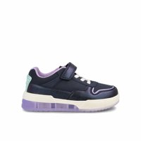 Zapatilla Niña Bubblegummers Dabble Azul Marino - Lila