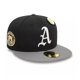 thumbnail image 1 of Jockey Gorra New Era Mlb Properties Contrast Pin 59Fifty Oakath Blk, 1 of 3