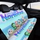 thumbnail image 4 of Casi Narval-theme Car Rear Seat Covers Back Elastic Flexible Car Seat Covers Decorative Fits Most Cars 120x59x76cm, 4 of 6