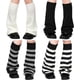 thumbnail image 1 of 4 pares de calentadores de piernas kawaii, calentadores de piernas acampanados Y2k, ropa gótica Gyaru, accesorios Lolita para mujeres y niñas, negro, blanco, gris, talla única, 1 of 7