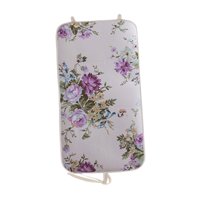 Magideal - Tabla De Planchar Para Colgar, Almohadilla Para Vaporizador, Manta Para Vaporizador Portátil Para Puerta, Almohadilla Para Vaporizador Para Cuarto De Floral