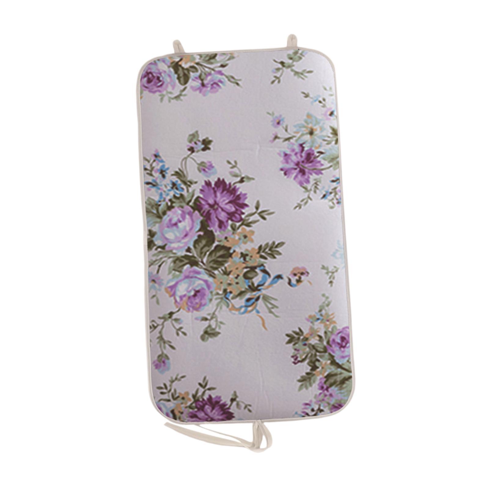Magideal - Tabla De Planchar Para Colgar, Almohadilla Para Vaporizador, Manta Para Vaporizador Portátil Para Puerta, Almohadilla Para Vaporizador Para Cuarto De Floral