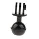 thumbnail image 2 of Ram Monte Trípode Bola Cabeza Base Adaptador Soporte De Adaptador De 360 ??grados Rotación Negro, 2 of 3