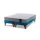 thumbnail image 2 of Cama Europea Zen Best 2 Plazas Colchon Resortes Base Dividida Tela Turquesa, 2 of 6