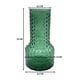 thumbnail image 3 of Florero Decorativo De Vidrio Con Diseño Base Ancha Verde 25, 3 of 7
