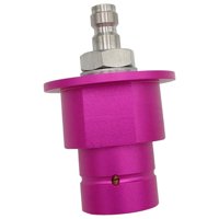 Magideal - Accesorios De Conexión Rápida, Desconexión Rápida Macho, Reemplazo Directo De Metal De 8 Mm, Adaptador De Co2 Externo De Conexión Rápida Para Máquina Violeta