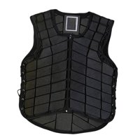 Ioensy - Accesorios Protectores Ecuestres Equipo Chaleco Protector Para Montar A Caballo Adulto S Negro