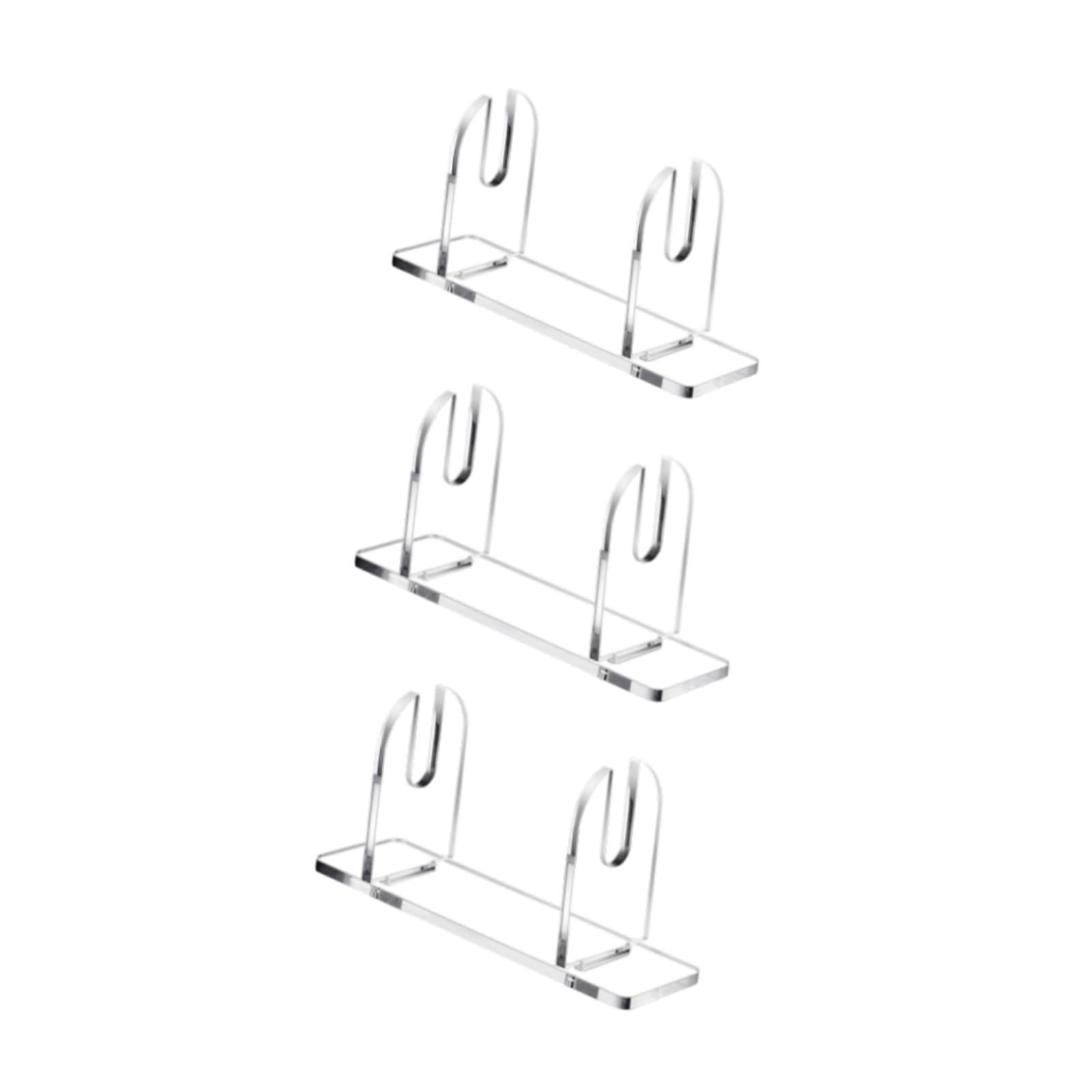 Bothyi - Soporte De Ventilador Plegable De Acrílico Soporte Para Ventilador Para El Comedor Cantidad De La Encimera De La Barra 3