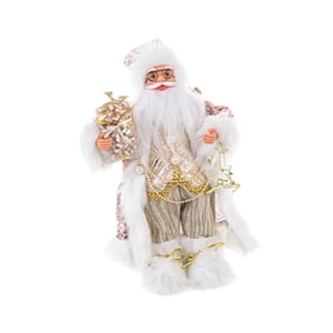 Bothyi - Muñeco De Decoración Navideña, Linda Figura De Papá Noel Para Adorno De Mesa De Fiesta Navideña S