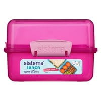 Hermético 1.4L Lunch Plástico 1 Pieza, Producto Surtido 1 Un Sistema