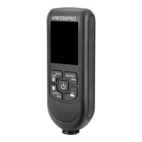 Ioensy - Probador De Medidor De Espesor De Pintura Para Medición De Espesor De Pintura Automotriz Negro