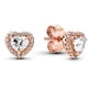 thumbnail image 1 of Aros Pandora Sparkling Elevated Heart, 1 of 2