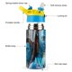 thumbnail image 3 of Avatar Botella de Agua con Tapa Pop Top de Un Toque, Acero Inoxidable, a Prueba de Fugas, para Deportes, Botella Infantil azul 12 oz, 3 of 6